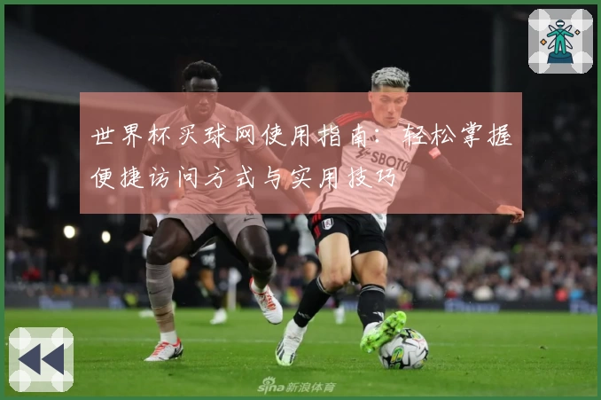 世界杯买球网使用指南：轻松掌握便捷访问方式与实用技巧